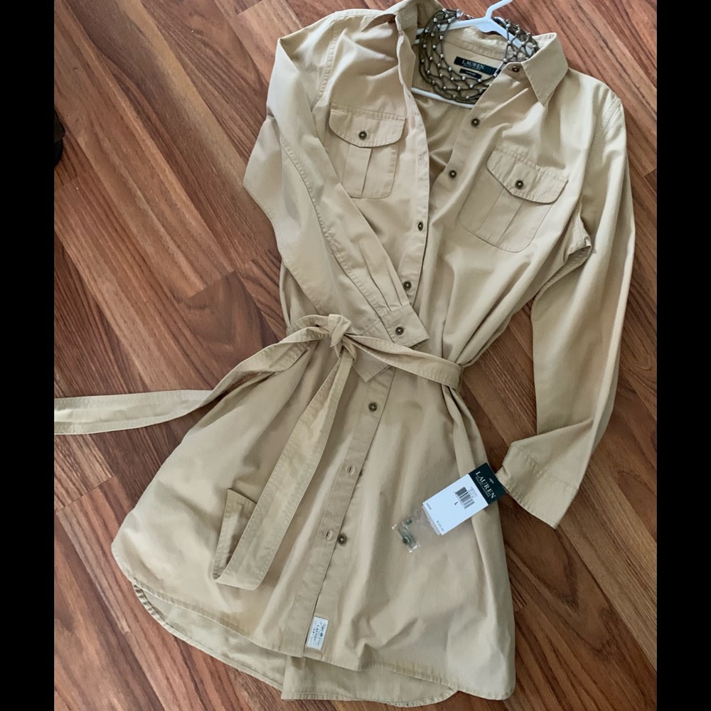 RALPH LAUREN SHIRTDRESS 🤩🤩🤩